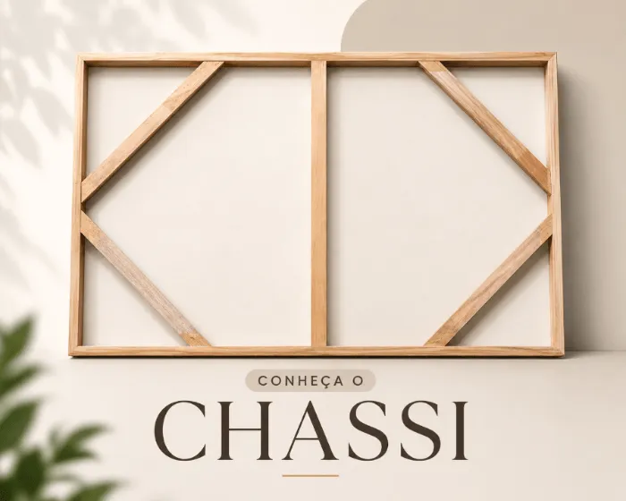 Chassi de madeira
