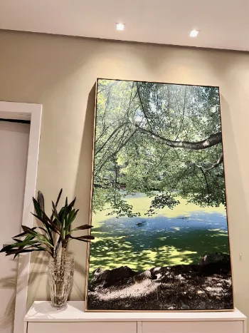 Quadro em ambiente real de cliente