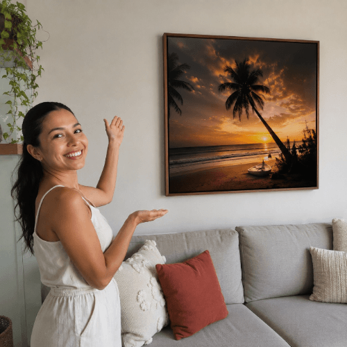 Quadro como presente